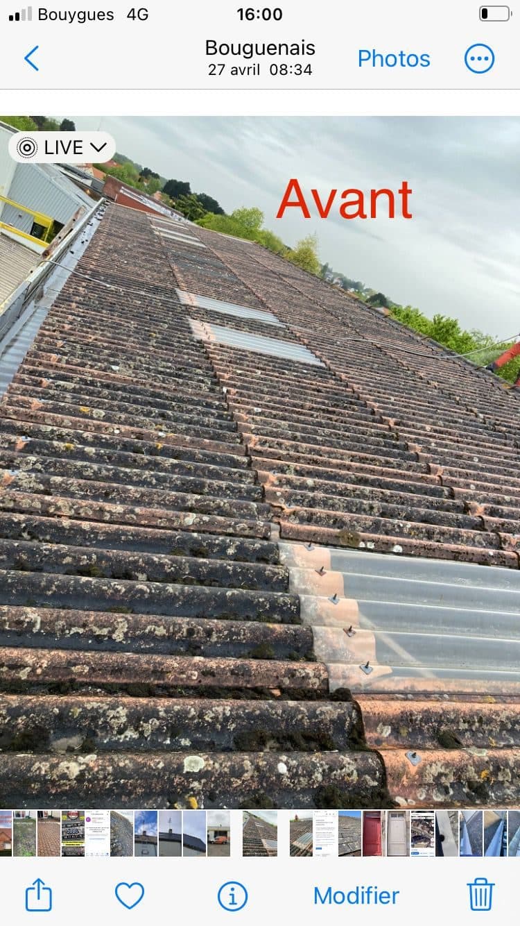 Chantier de couverture